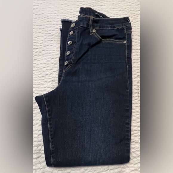 👖 Women’s Chaps Button-Fly Skinny Jeans - Picture 6 of 12